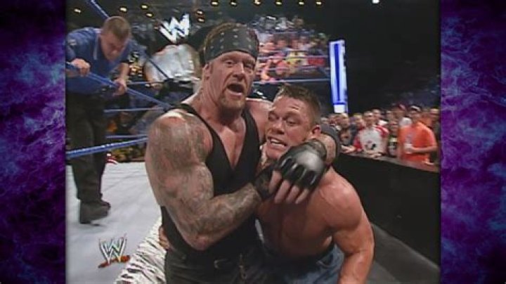 John Cena v The Undertaker Vengeance 2003 Cropped-1