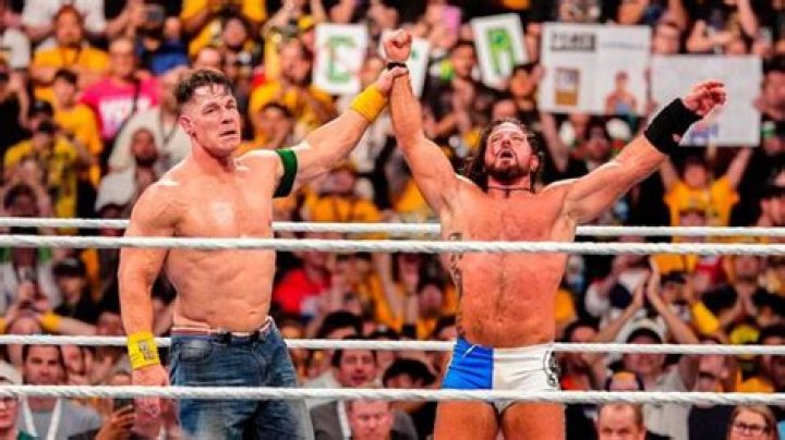 John Cena vs AJ Styles Summerslam 2016