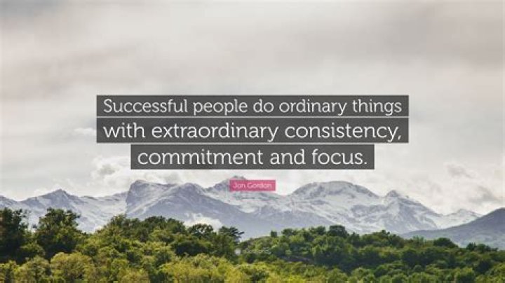 Jon Gordon Quote &ldquo;Successful people do ordinary things with