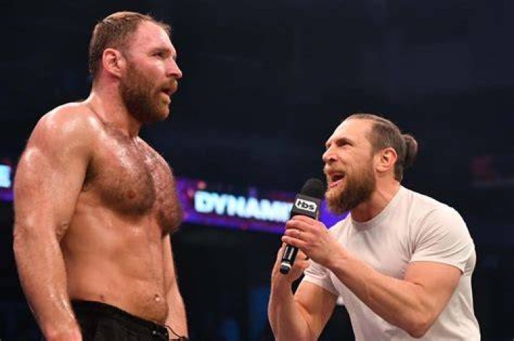 Jon Moxley and Bryan Danielson on the September 14 edition of AEW Dynamite