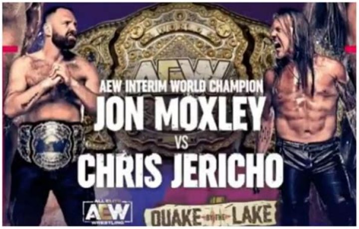 Jon Moxley vs Chris Jericho AEW Dynamite