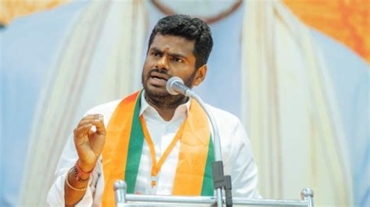 K. Annamalai bJP leader