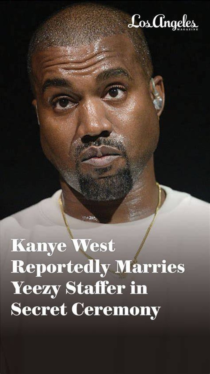 Kanye West Reportedly Marries Yeezy Architect in Private Wedding
