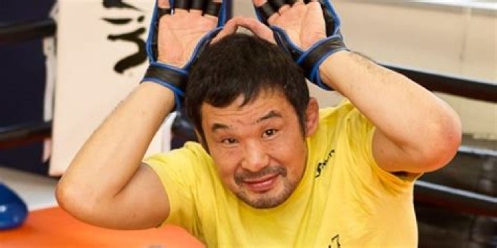Kazushi Sakuraba training in NJPW.