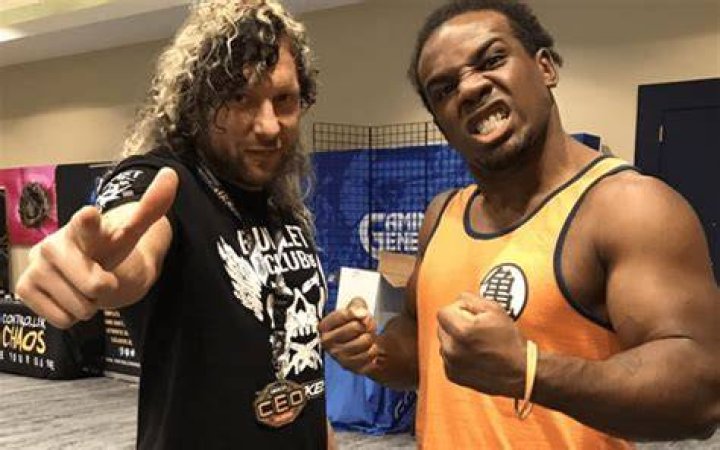 Kenny Omega and Xavier Woods