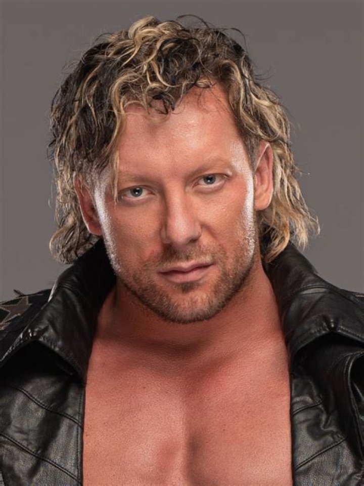 Kenny Omega presenting 