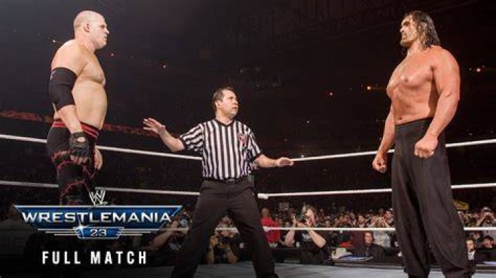 Khali v Kane WrestleMania 23 Cropped