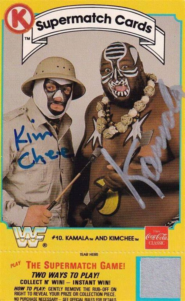 Kim Chee and Kamala in WWE photo