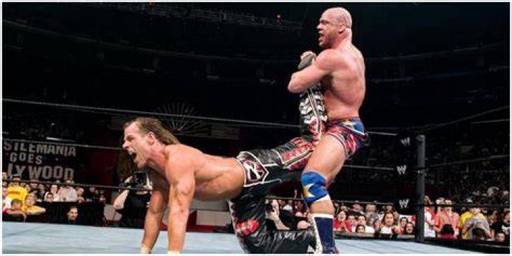 Kurt Angle vs Shawn Michaels WrestleMania 21
