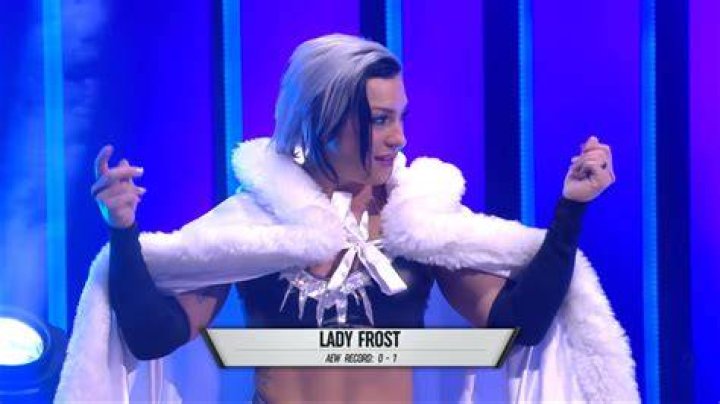 Lady Frost in Impact Wrestling