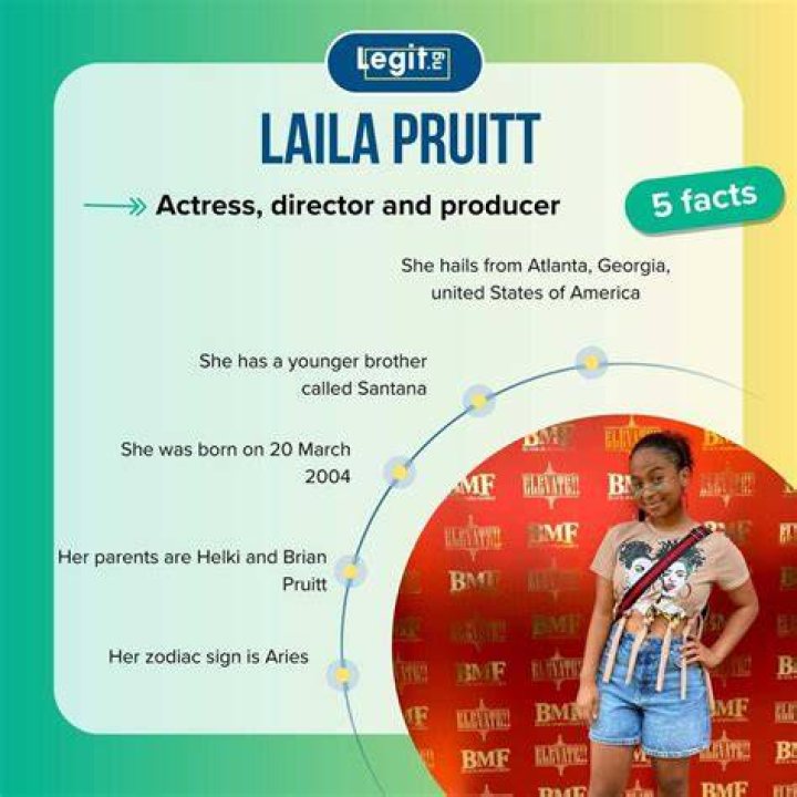 Laila Pruitt (TV Actress) Age, Birthday, Bio, Facts, Family, Net