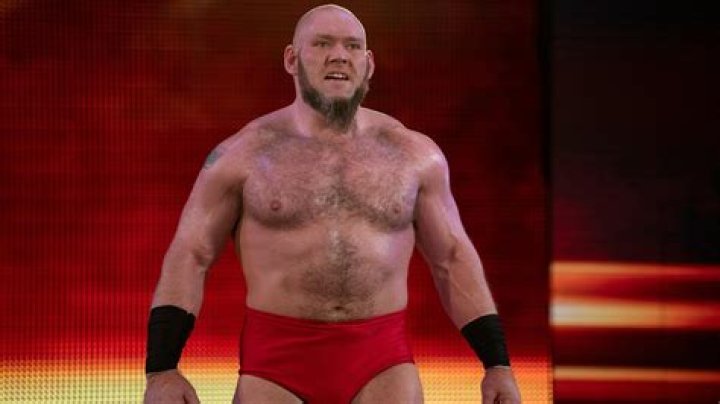 Lars Sullivan in WWE. 