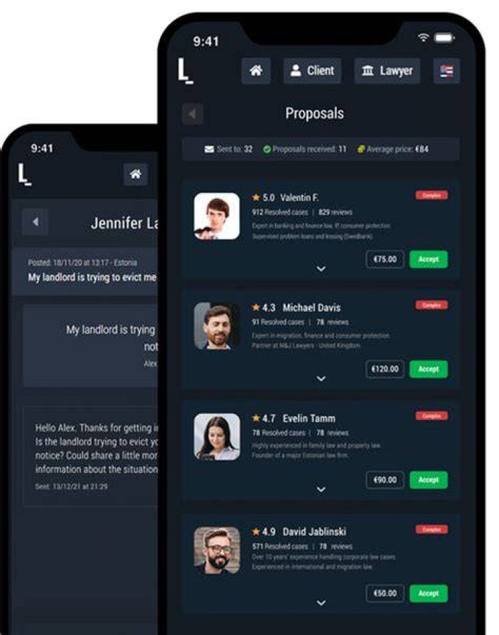 LEGID App Affordable legal advice at your fingertips