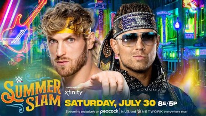 Logan Paul at SummerSlam 2022
