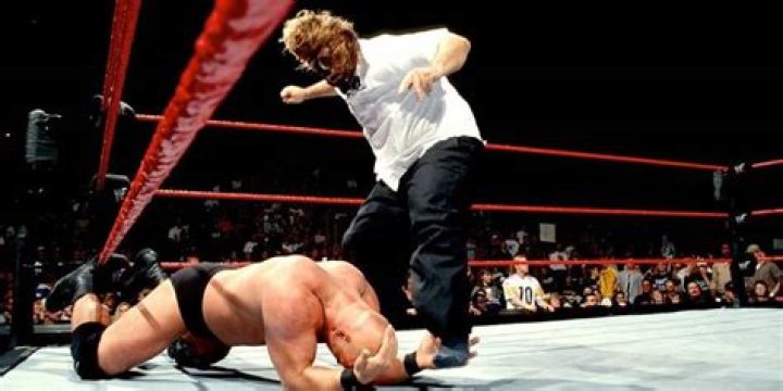 Mankind v Steve Austin Survivor Series 1998 Cropped