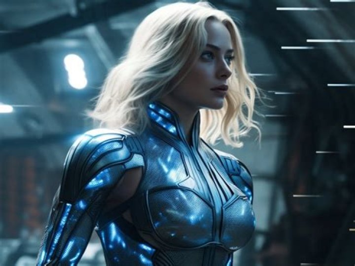 Margot Robbie as Sue Storm-Richards in Elite Cinematic Universe 