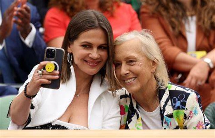 Martina Navratilova’s 50-Year-Old Wife Julia Lemigova Turns Back the Clock With
a Sizzling Hot Move -‘Life Is Too Short’