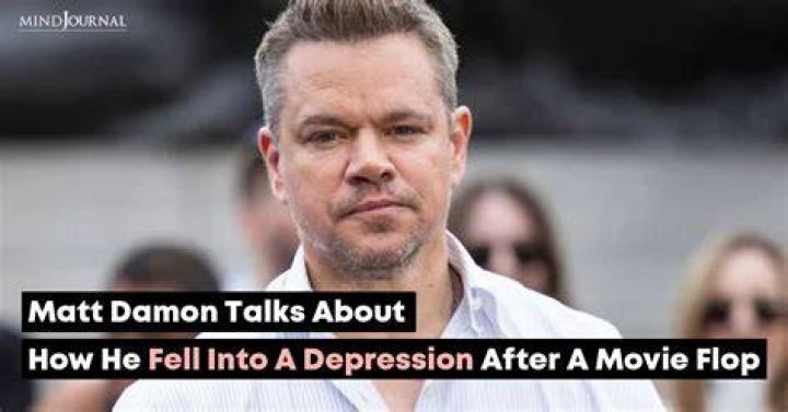 Matt Damon Fell Into Depression Over Disappointing Movie IndieWire