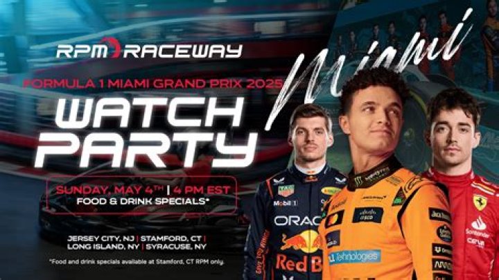 Miami GP Watch Party Details: Electrifying F1 Events Scattered Throughout Vice
City’s Biggest Names Featuring America’s Favorite Stars