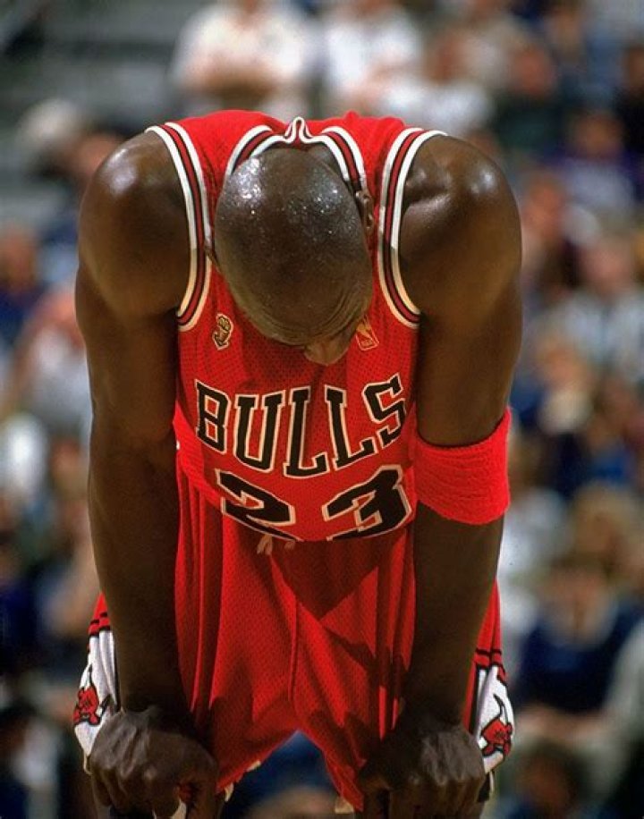 Michael Jordan Tired
