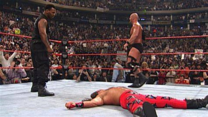 Michaels v Stone Cold WrestleMania 14 Cropped