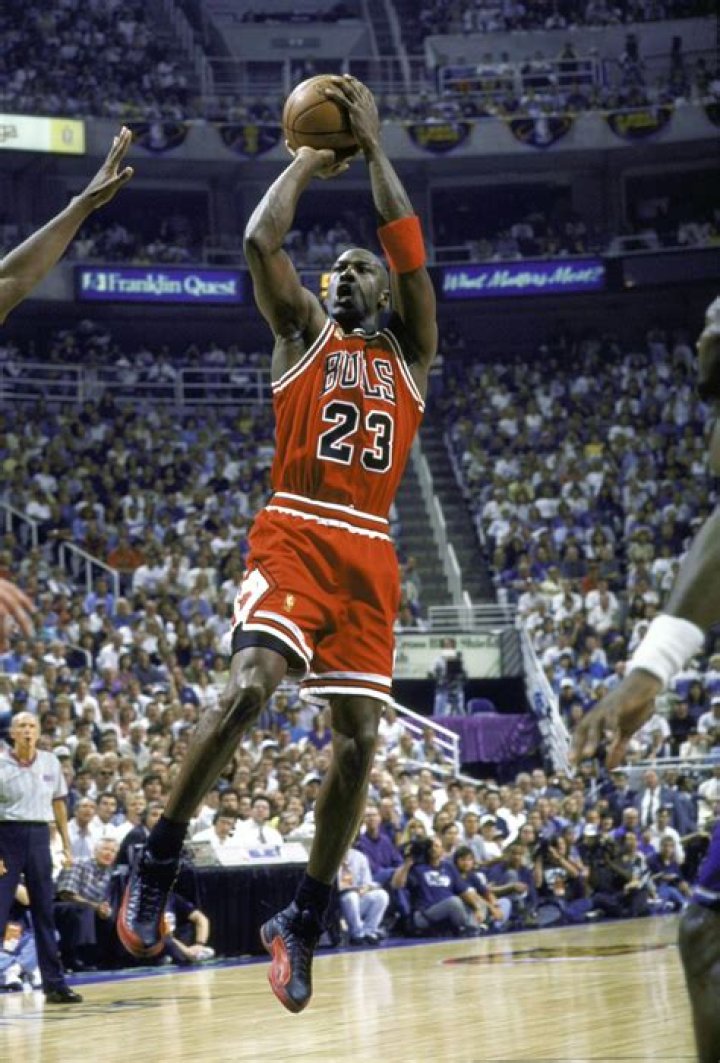 Micheal Jordan Takes A Break