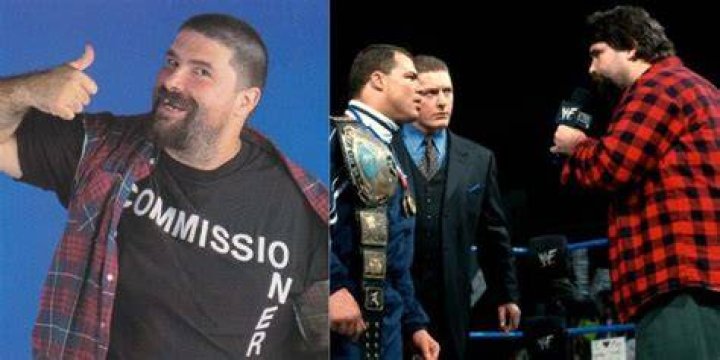 Mick Foley as commissioner