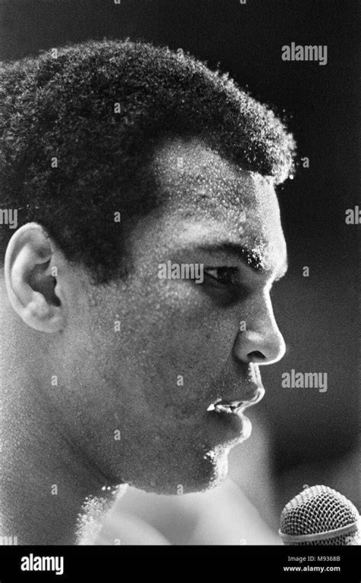 Muhammad Ali speaking and training