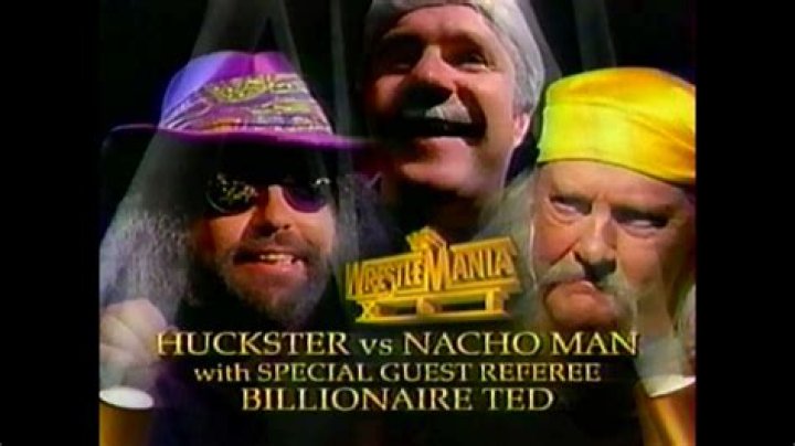 Nacho Man and the Huckster in Billionaire Ted skits