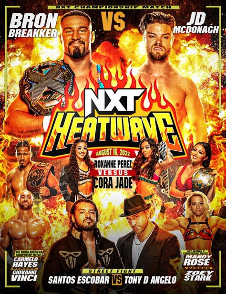NXT Heatwave 2022 Recap And Results