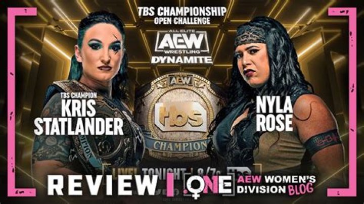 Nyla Rose vs Kris Statlander AEW Revolution