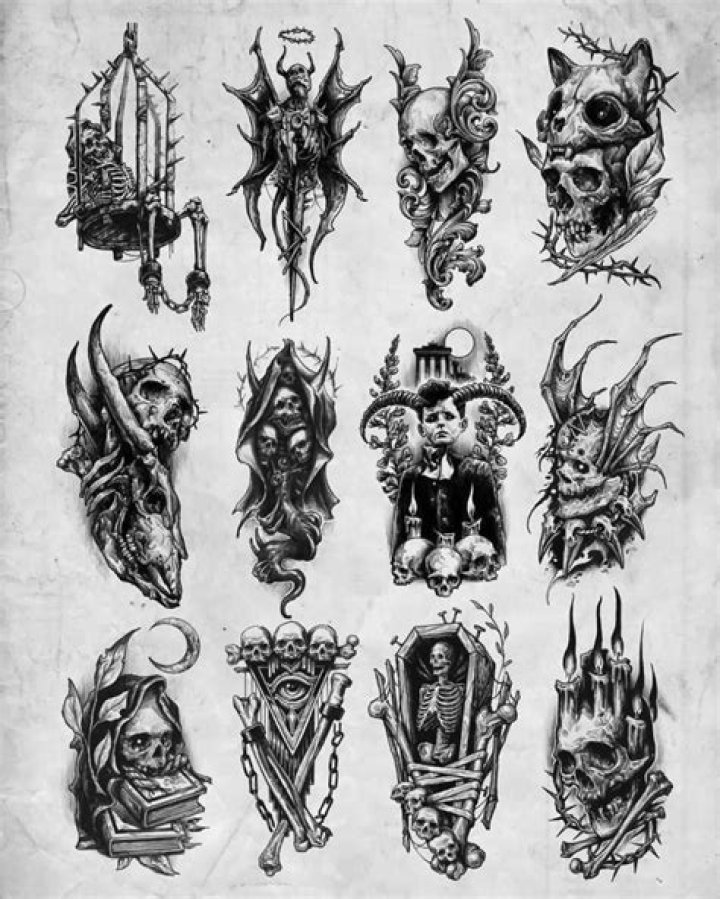 October Featured Print Series Devils and Demons Dark Art and Craft