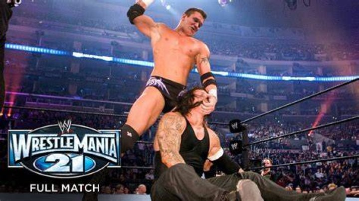 Orton v Undertaker WrestleMania 21 Cropped