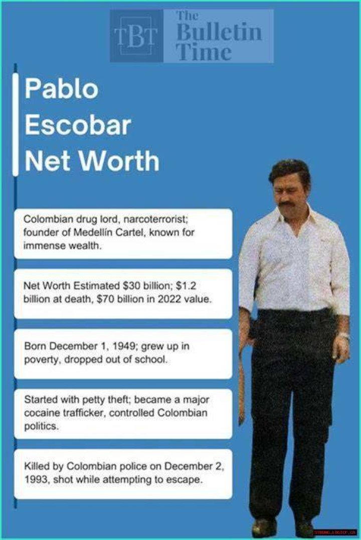 Pablo Escobar Net Worth: Understanding The Wealth Of The Infamous Drug Lord