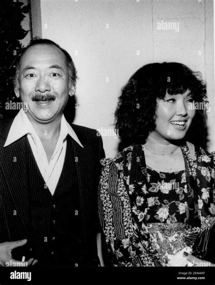 Pat Morita With His Daughter Aly Morita. Credit Ralph Dominguez