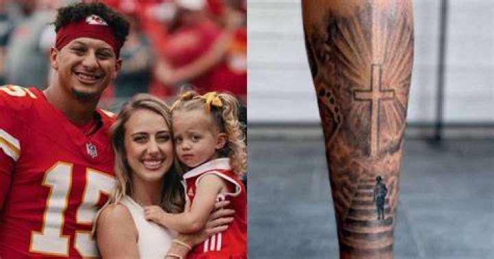 Patrick Mahomes’ New Tattoo Hidden Meaning Revealed; QB Dons Shorts At Training
To Flex New Ink