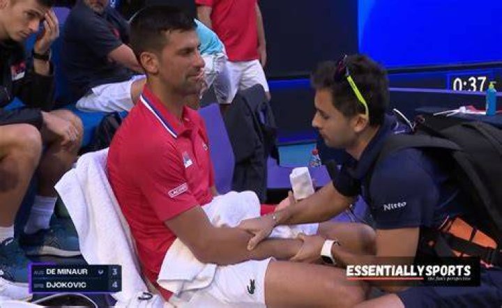 Persistent Injury Troubles Scare Novak Djokovic Fans in Unfortunate Scenes
at the United Cup