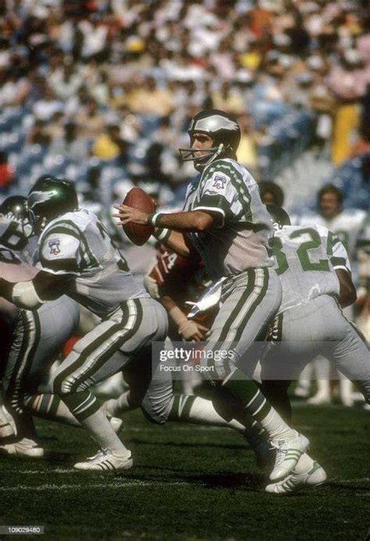 Philadelphia Eagles quarterback Mike Boryla