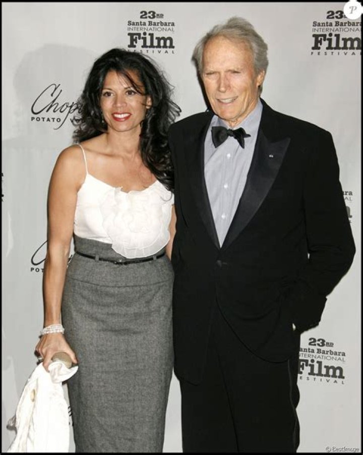 Photo Clint Eastwood et Dina Ruiz &agrave; Los Angeles lors des Golden