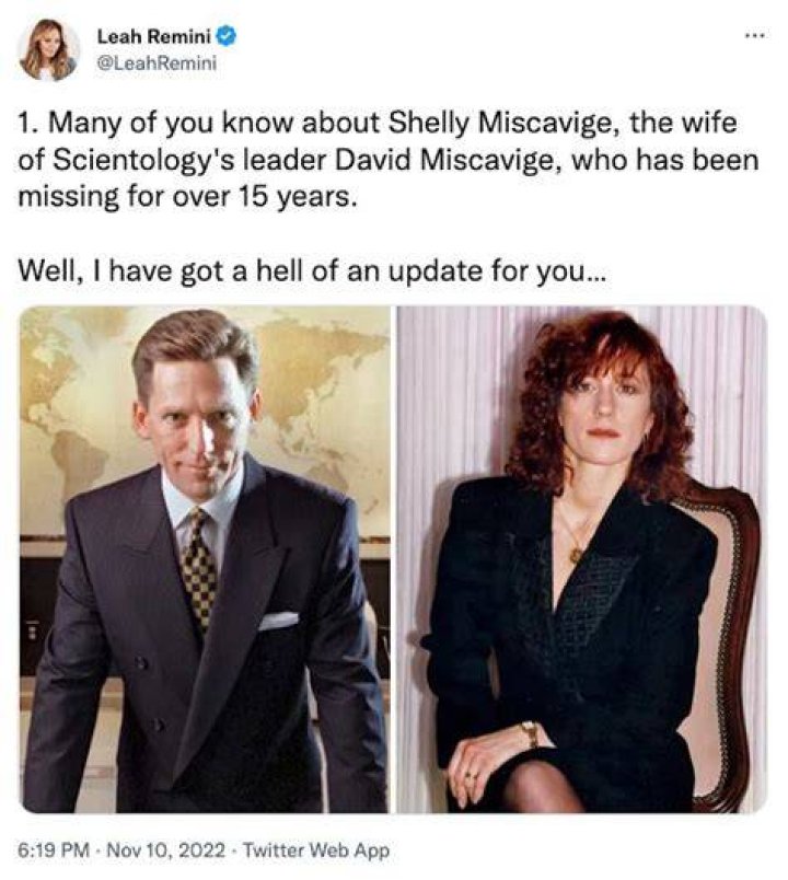 Photos of Shelly Miscavige on myCast