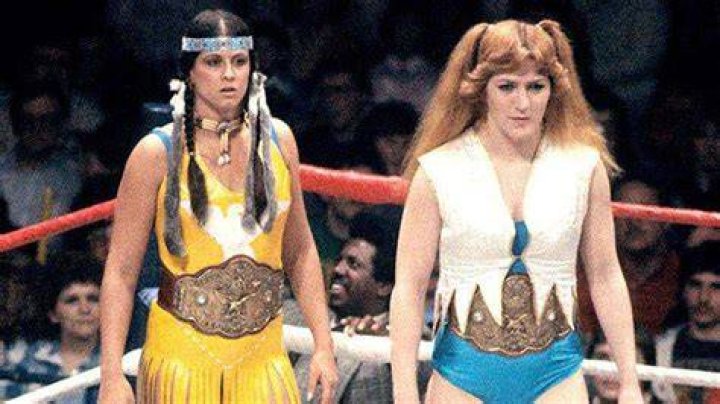 Princess Victoria and Velvet McIntyre WWF Women's Tag Team Champions Cropped
