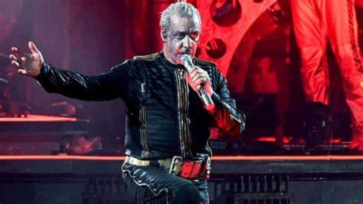 Rammstein Band / Till Lindemann R Singer Of German Band Rammstein