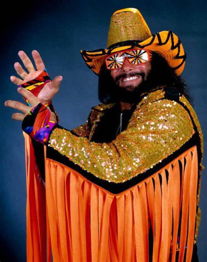 Randy Savage's gear as the Macho King