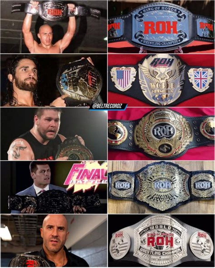 Ranking The 10 Greatest ROH World Champions In History