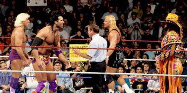 Razor Ramon and Ric Flair 