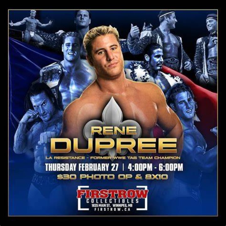 Rene Dupree WWE Tag Team Champion Cropped