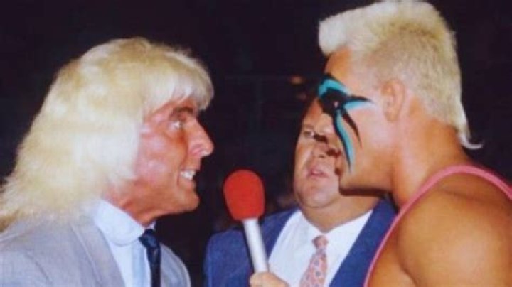 Ric Flair and Sting in the final Monday Nitro match