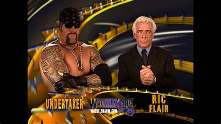 Ric Flair vs The Undertaker WWE WrestleMania 18