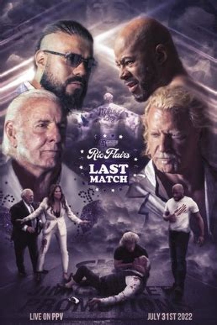Ric Flairs Last Match Card