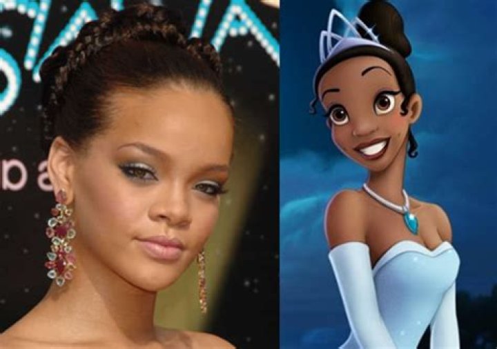 Rihanna as Tiana in Disney Princesses